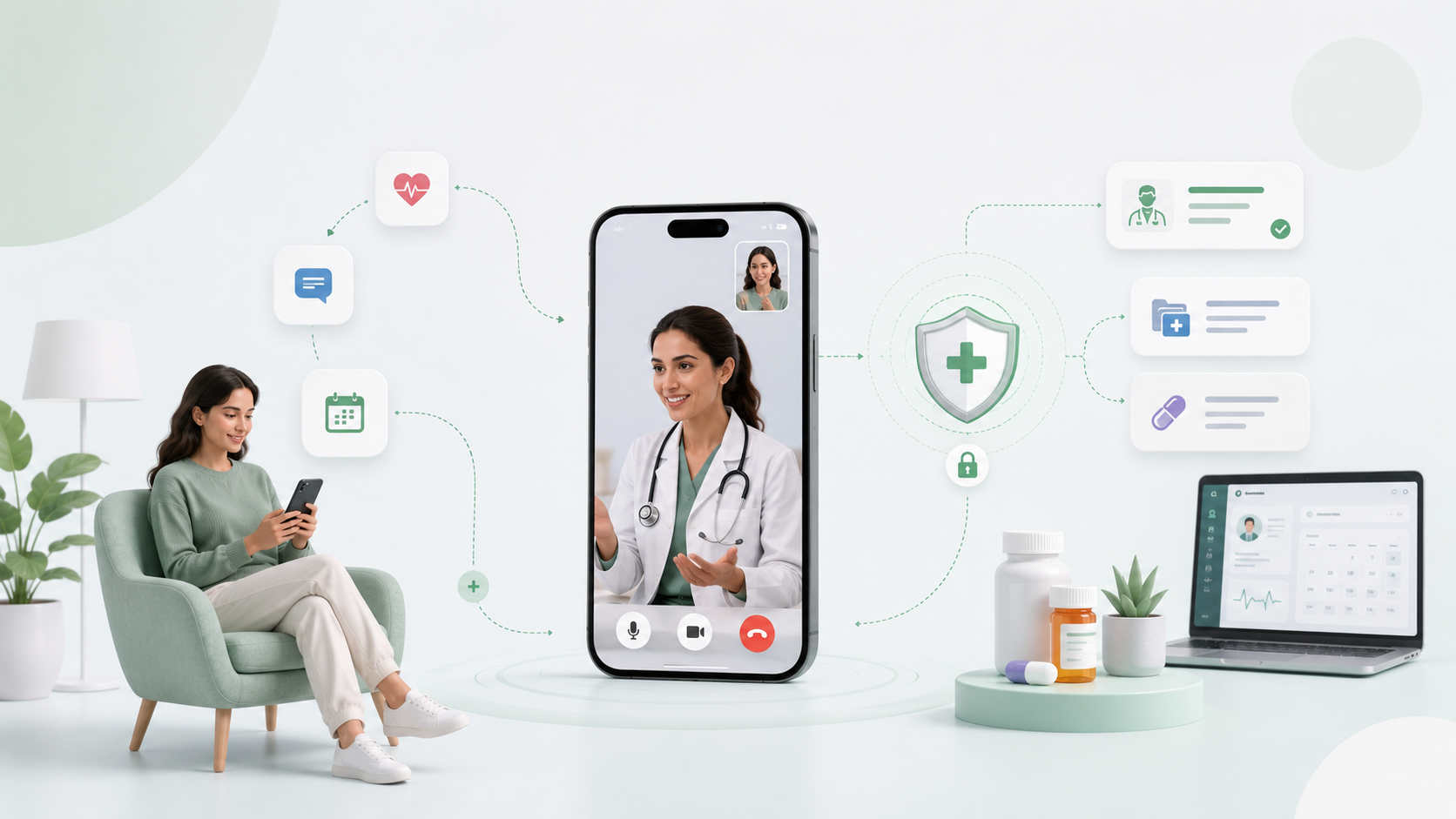 Napier Healthcare virtual consultation preview